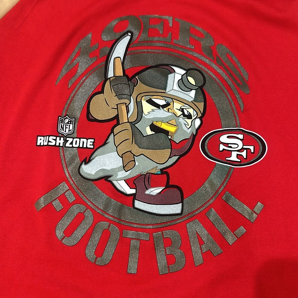 NFL San Francisco 49ers long sleeve football top L - Picture 2 of 5